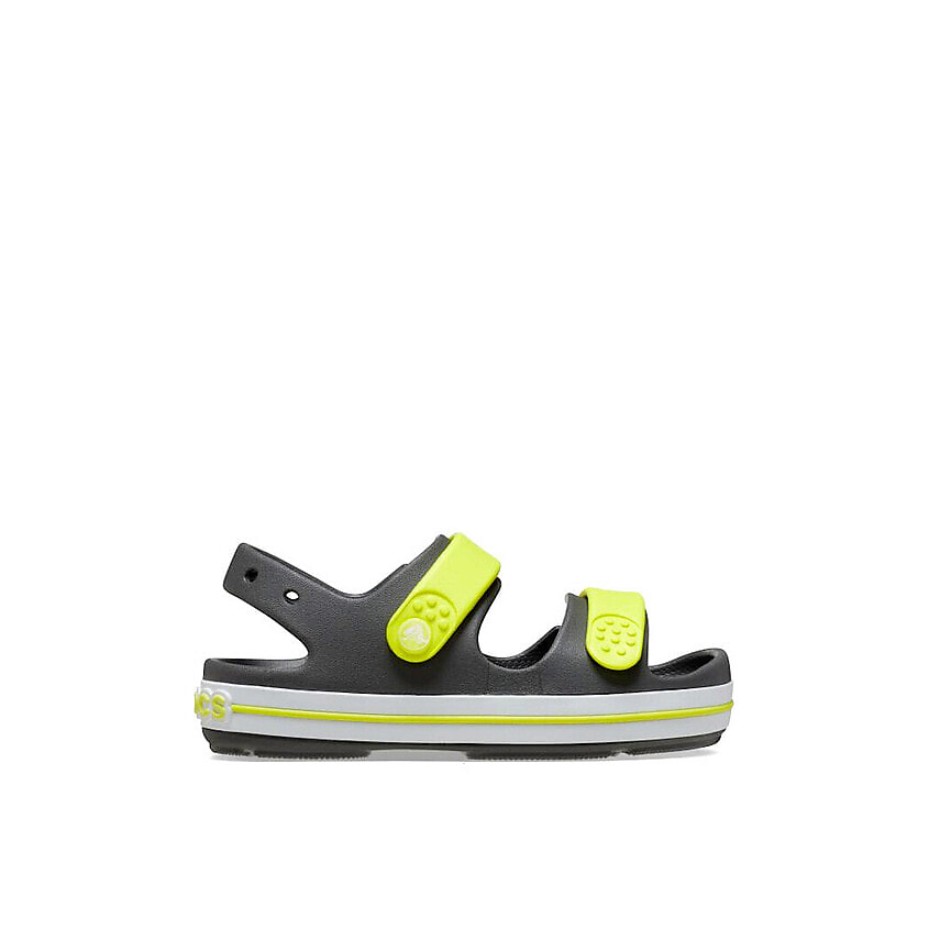 Изображение товара CROCS Сандалии для воды детские CrocsCrocband Cruiser Sandal Slate Grey Acidity, цвет: Серый, размер: 23-24