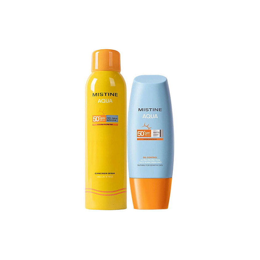 Изображение товара MISTINE Набор солнцезащитных средств SPF50+/PA+++, 1 шт.