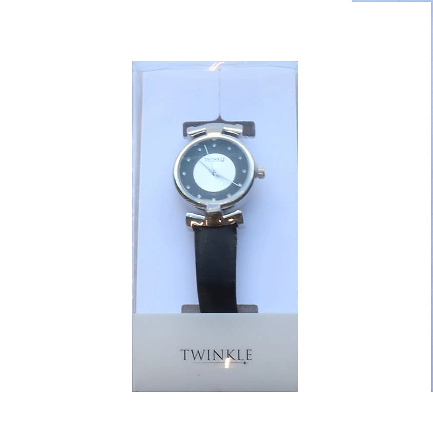 Изображение товара Наручные часы TWINKLE Black Stones 1 японский механизм женские стильный ремешок