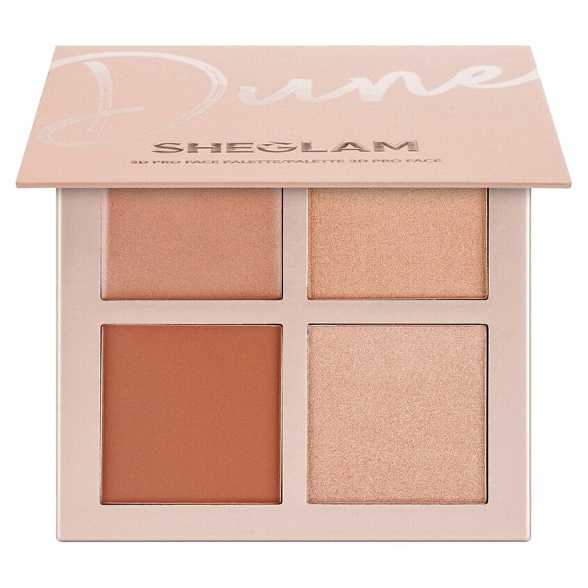 Изображение товара Палетка для контуринга SHEGLAM 3D Pro Face Palette - хайлайтер бронзер румяна