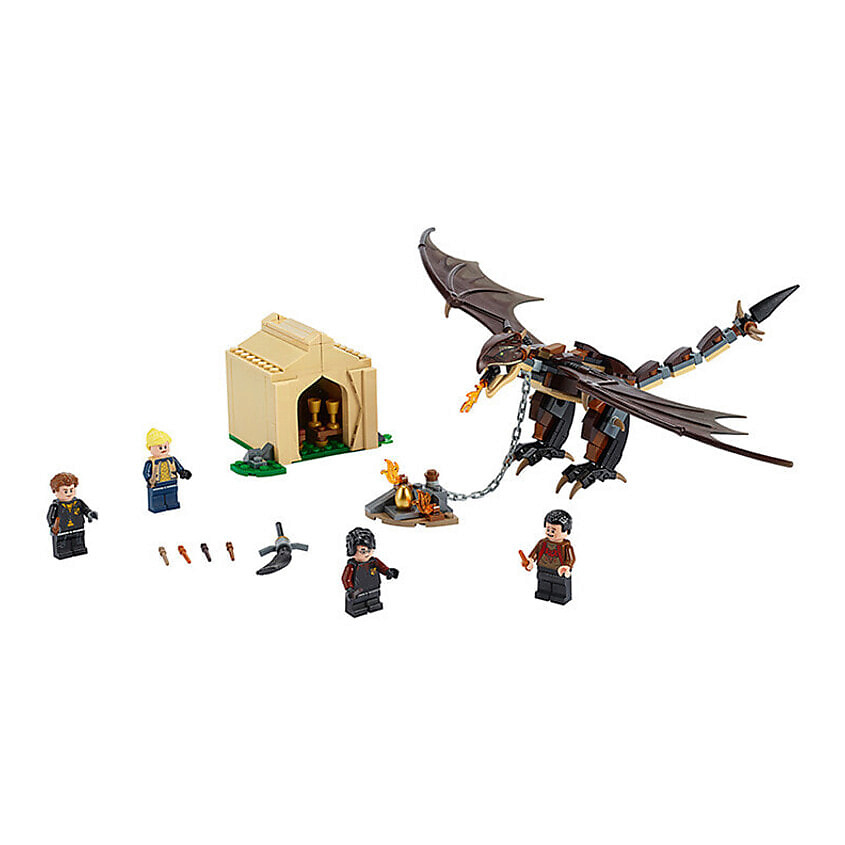 Изображение товара LEGO Конструктор Строительные блоки для Турнира Трёх Волшебников с Венгерским драконом, Мультиколор