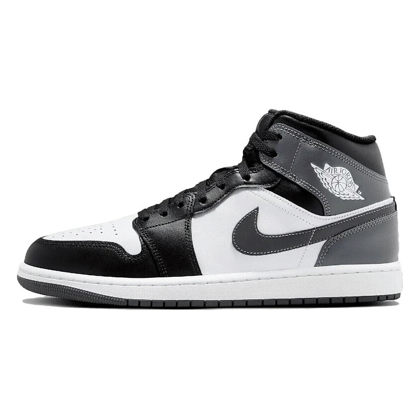Изображение товара Кроссовки NIKE 1 Mid Black White Iron Grey мужские повседневные комфортные