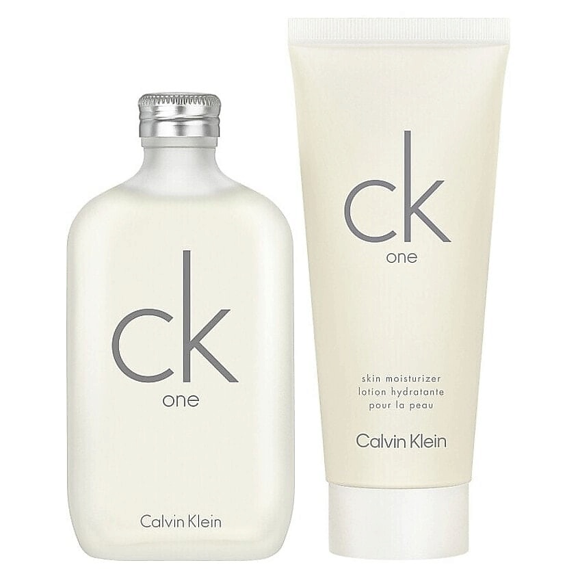 Изображение товара CALVIN KLEIN CK One набор парфюмерии 200мл+200мл лосьон для тела свежий цитрусовый аромат