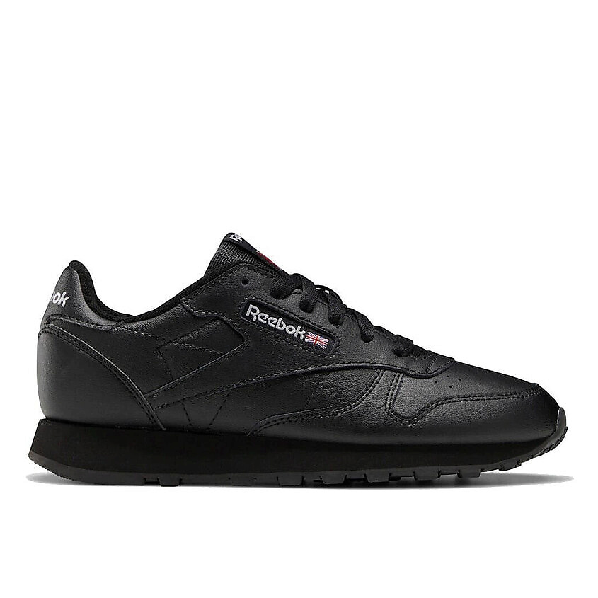 Изображение товара REEBOK Кроссовки молодежные buty cl lthr cblack, цвет: Черный, размер: 36