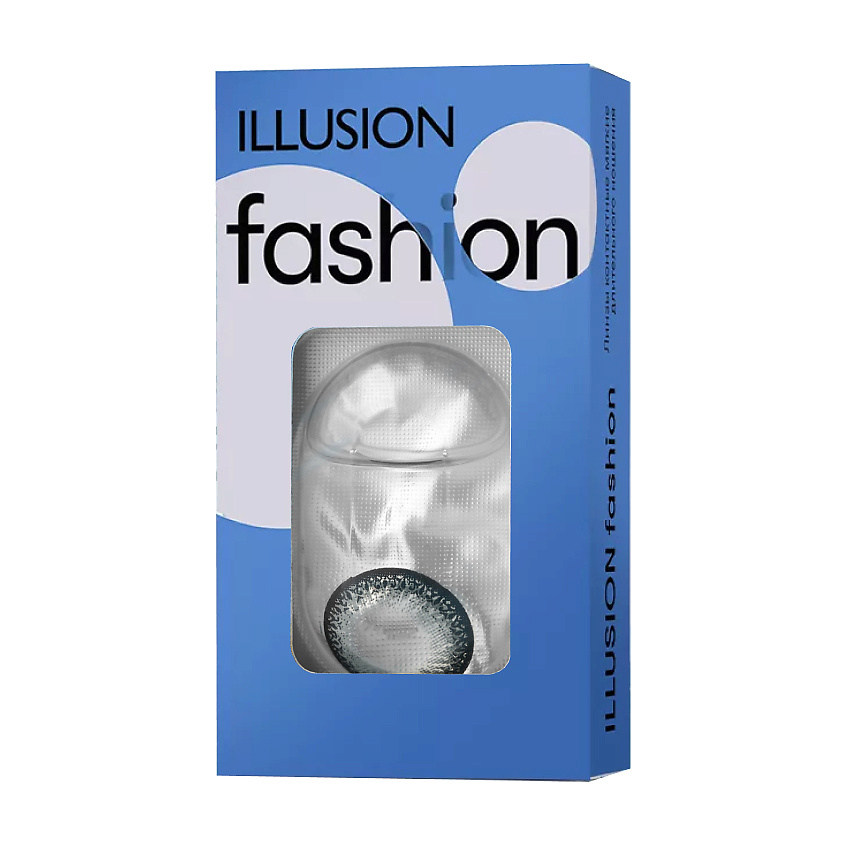 Изображение товара Цветные контактные линзы ILLUSION ADONIS grey -2.00