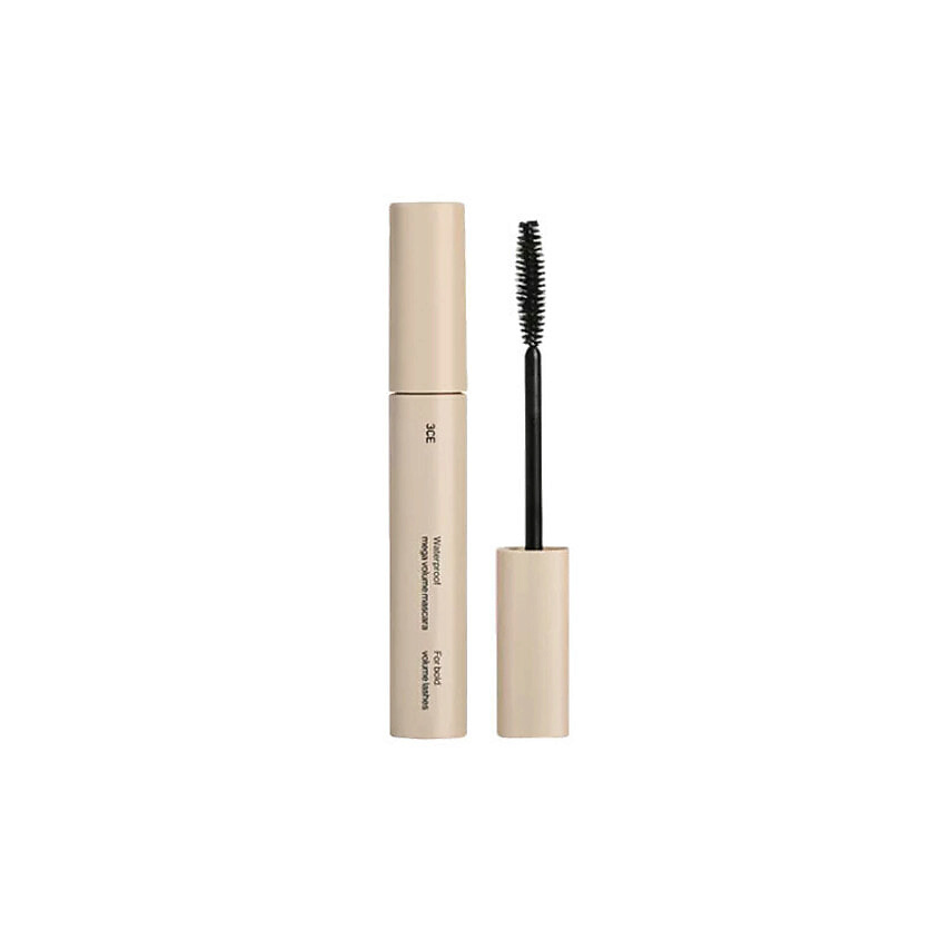 Изображение товара 3CE Водостойкая тушь для объема ресниц Waterproof Mega Volume Mascara, BLACK