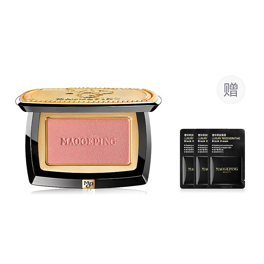 Изображение товара Комплект MAOGEPING: румяна Gauzy Magic Blush №801 и крема Black Cream