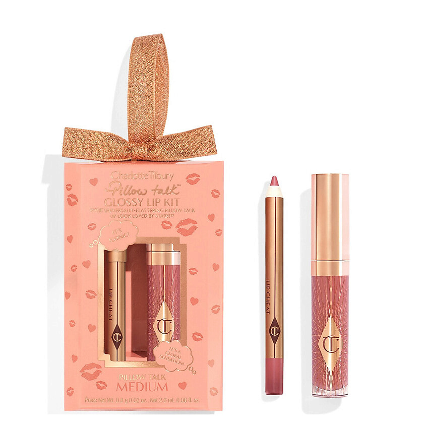Изображение товара Charlotte Tilbury Pillow Talk Glossy Lip Kit набордля макияжа губ