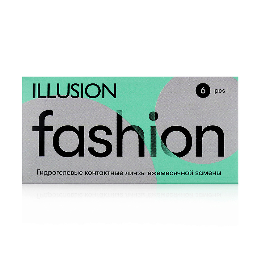 Изображение товара ILLUSION FASHION Контактные линзы месячные, -4.00 / 8.6 / 14.2 / 6 шт.