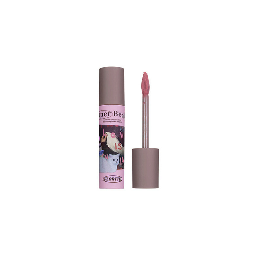 Изображение товара FLORTTE Кремовая губная помада I Am Super Beauty Lip Cream, M02