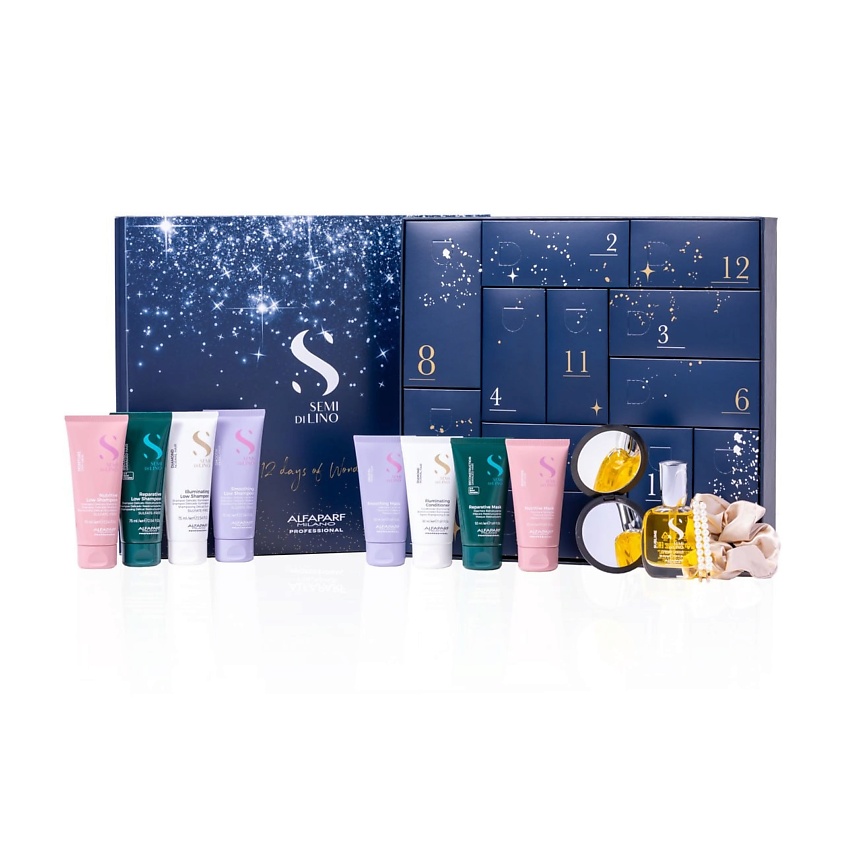 Изображение товара ALFAPARF MILANO Адвент-календарь для волос SDL ADVENT CALENDAR EXPORT