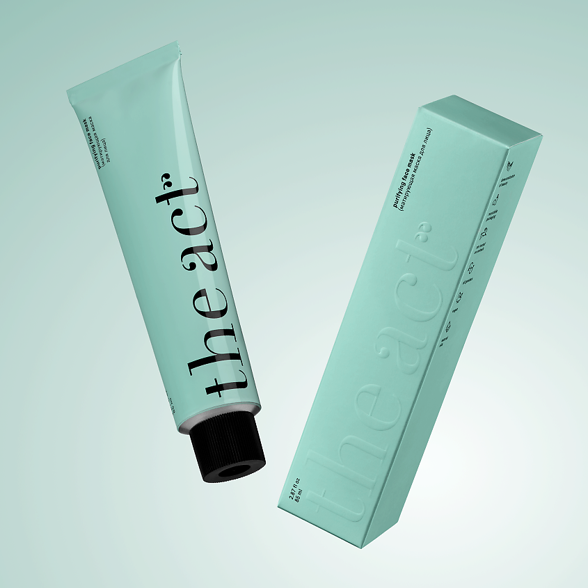 Изображение товара Матирующая маска для лица проблемной кожи 85мл The Act