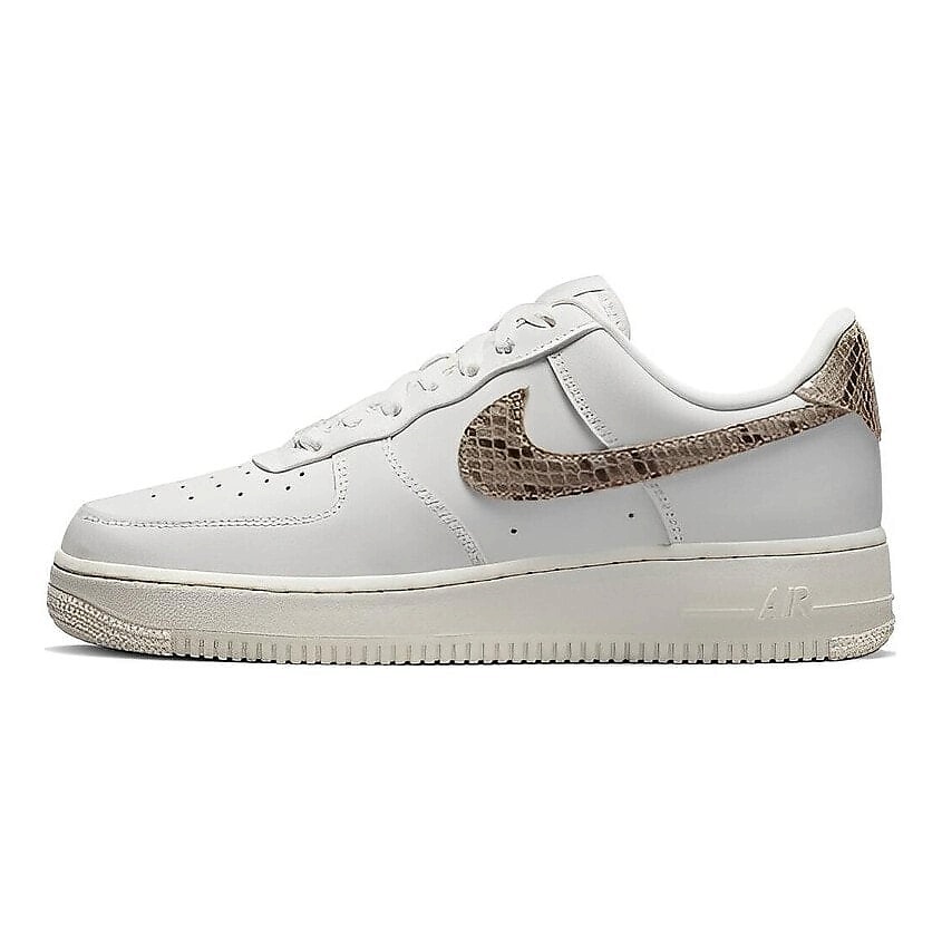 Изображение товара NIKE Кроссовки Air Force 1 Low '07 Snakeskin Phantom белые 40 EU