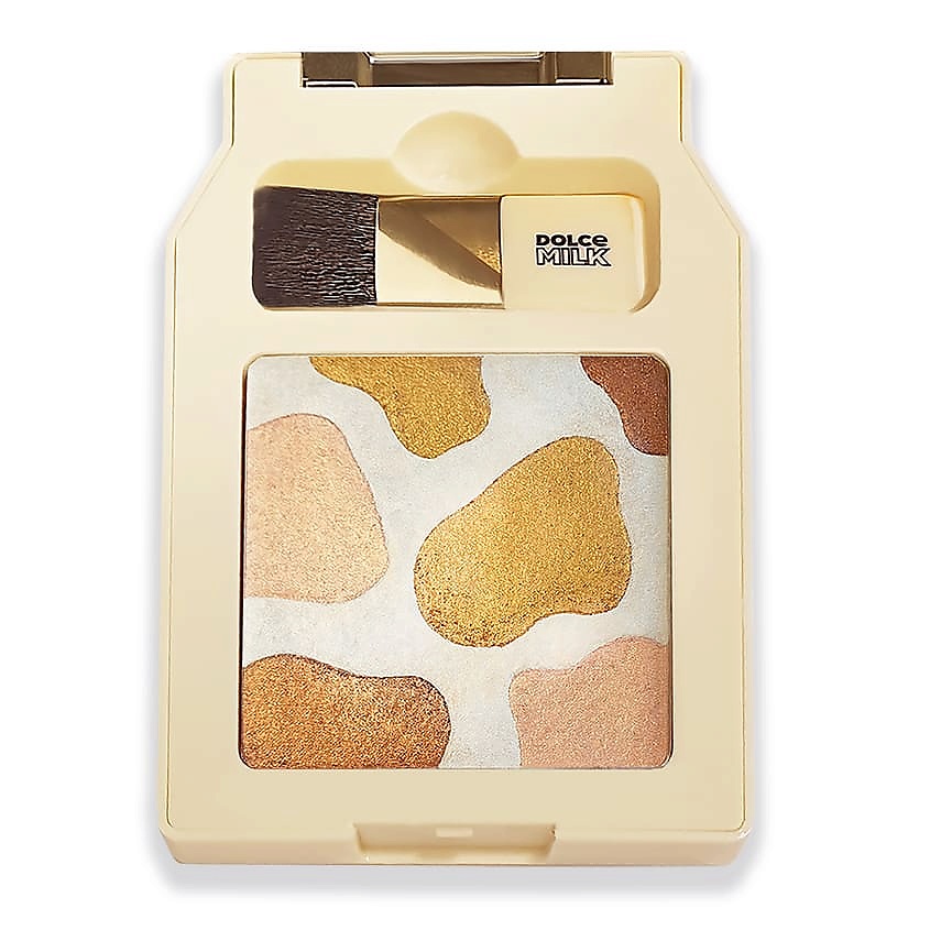 Изображение товара DOLCE MILK Хайлайтер мультиколор Four-Color Palette Highlighter, № 1 Карамель, 8 г