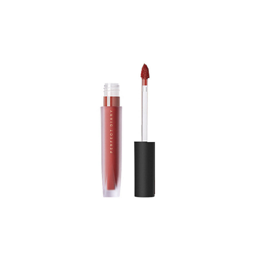 Изображение товара Блеск для губ Perfect Diary Ultimate Soft Color Velvet V08 с матовым финишем