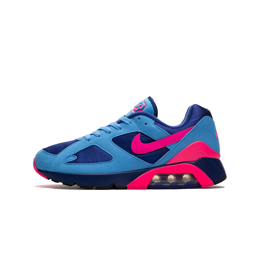Изображение товара NIKE Спортивные кроссовки мужские Air Max 180 University Blue Hyper Pink, цвет: Синий, размер: 45