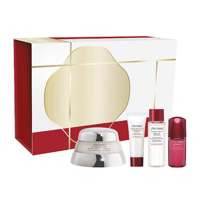 Изображение товара Shiseido Bio-Performance набор с кремом, пенкой, сывороткой для молодости кожи
