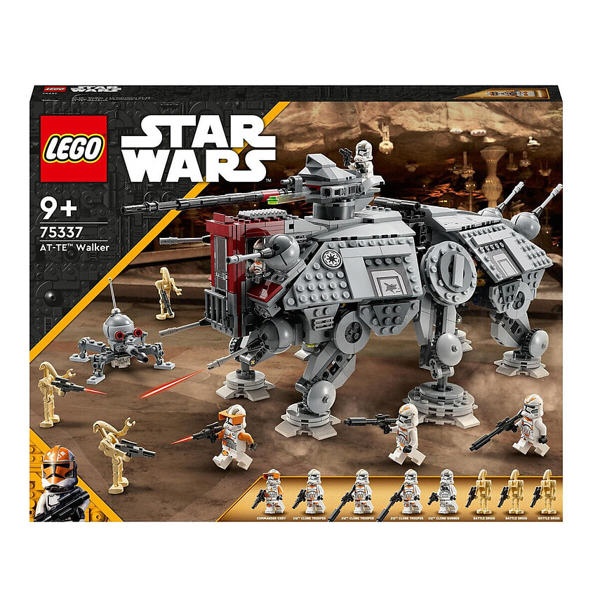 Изображение товара LEGO Конструктор Star Wars 75337 AT-TE Walker 1082 детали для коллекционеров и фанатов