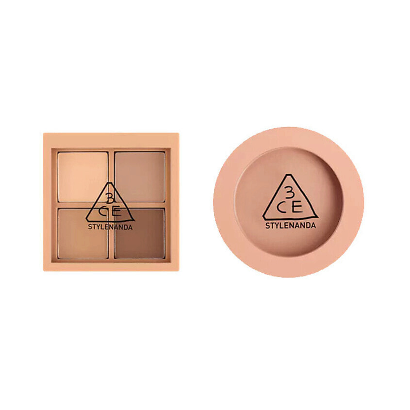 Изображение товара Мини-набор 3CE Палетка теней и матовые румяна Face Blush для яркого макияжа