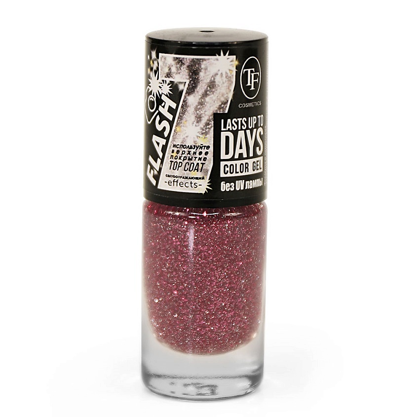 Изображение товара Лак для ногтей TF COLOR GEL FLASH, тон 357 - гелевое покрытие без UV лампы