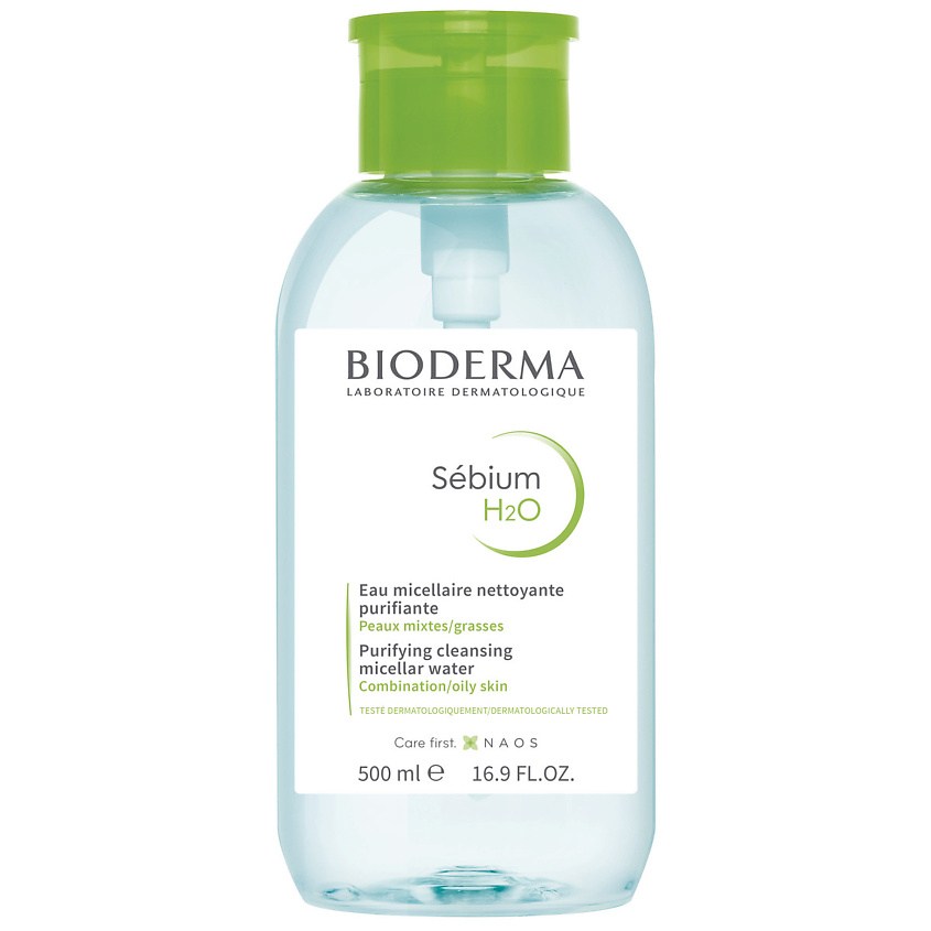 Изображение товара Мицеллярная вода Bioderma Sébium H2O для жирной и проблемной кожи 500 мл