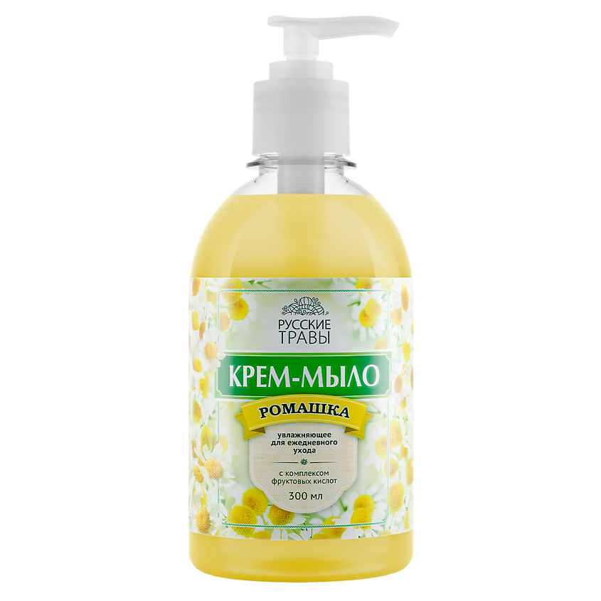Изображение товара Жидкое мыло Русские травы ромашка для ежедневного ухода 1 шт