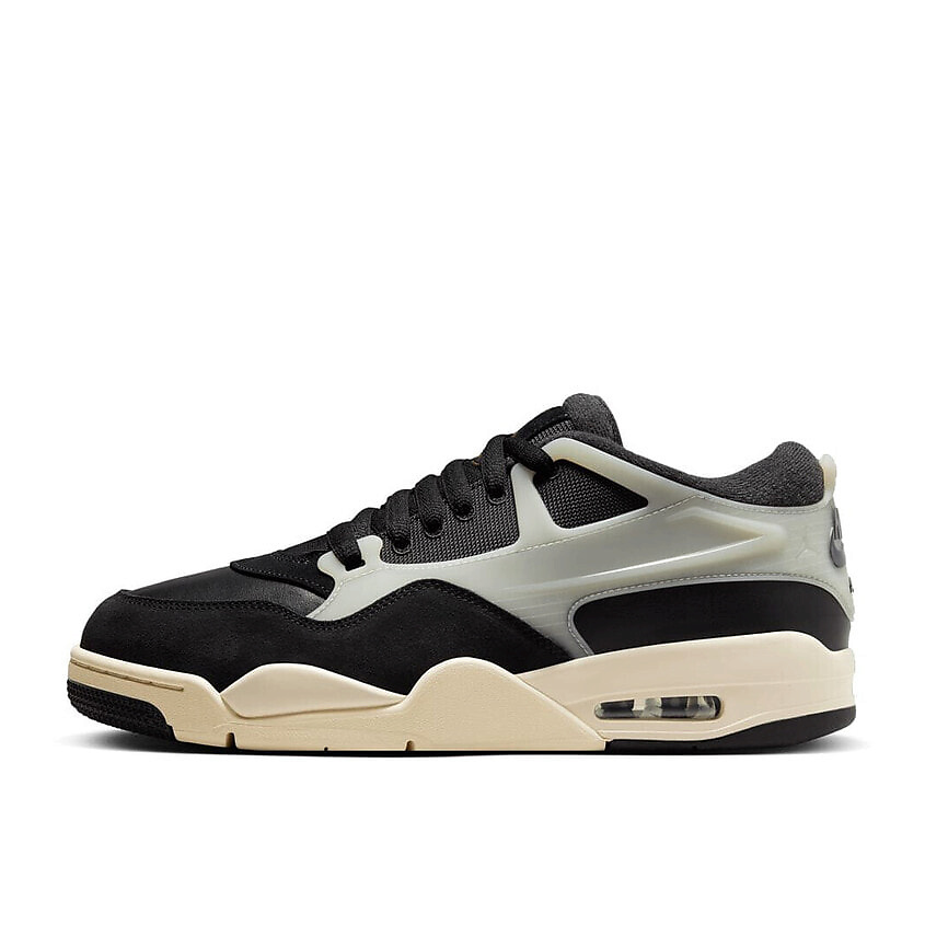 Изображение товара NIKE Кроссовки мужские для спорта Jordan Brand Air Jordan 4 Black Gum Red Sail, цвет: Черный, размер: 46