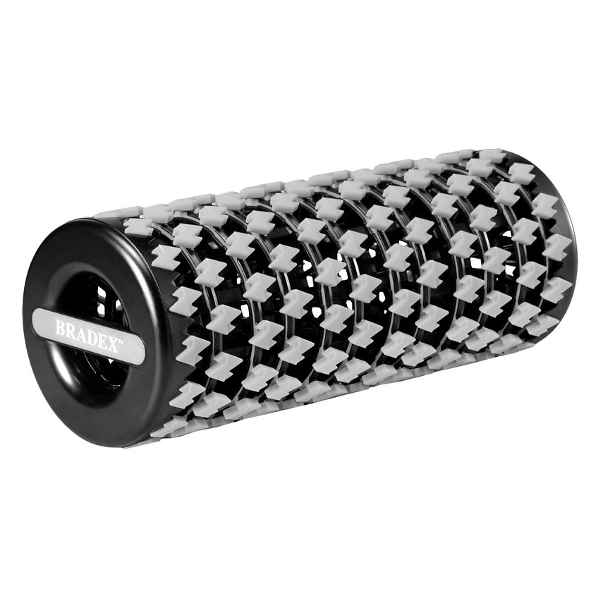 Изображение товара Складной массажный ролик для йоги и пилатеса Bradex Черный 13,5 см