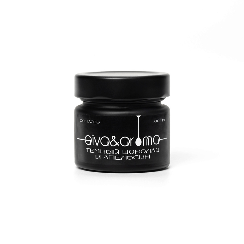 Изображение товара Ароматическая свеча темный шоколад и апельсин AIVA&AROMA 1 шт