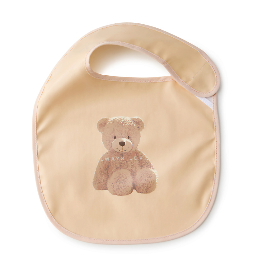 Изображение товара Набор нагрудных фартуков HAPPY BABY Teddy 2 шт водонепроницаемый для детей