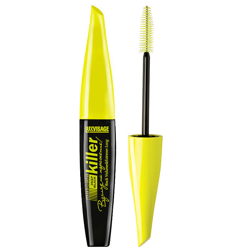 Изображение товара Тушь для ресниц LUXVISAGE Killer Rock Volume Extreme 11 г Черная