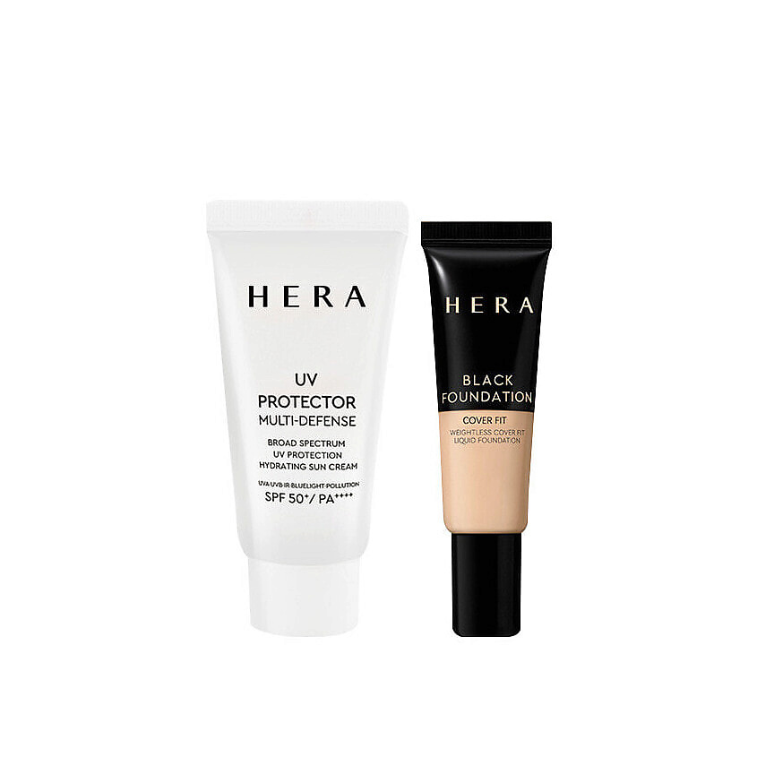 Изображение товара HERA Миниатюра Black Foundation + Миниатюра UV Protector Multi-Defense, 21N1