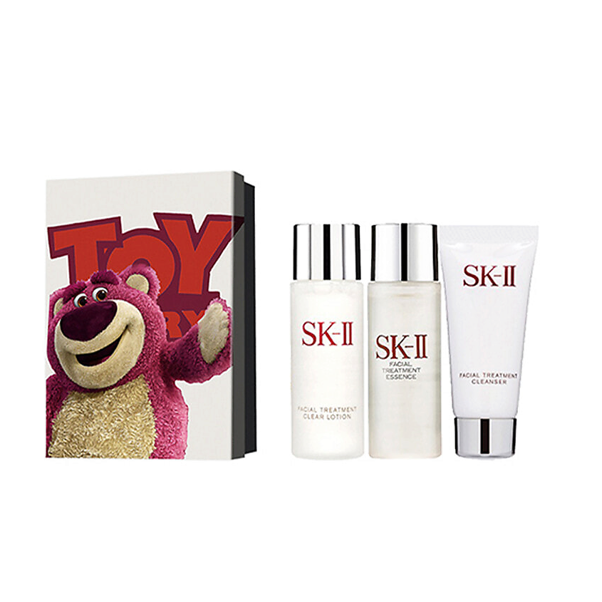 Изображение товара Набор SK-II для лица 30мл+30мл+20г очищающий лосьон и эссенция