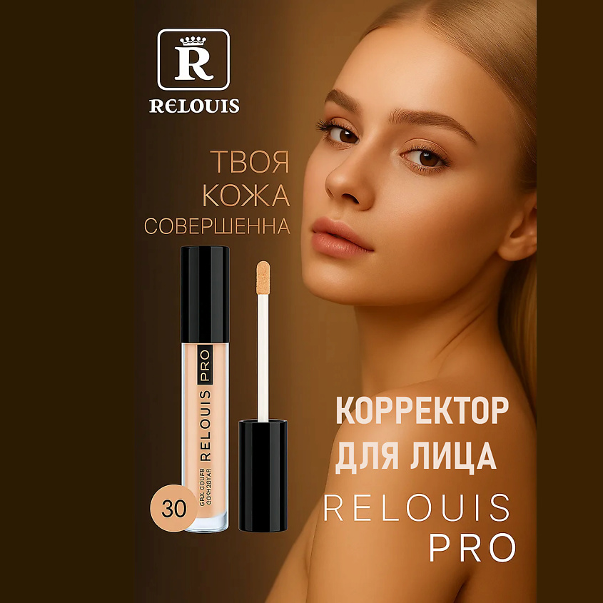 Изображение товара RELOUIS Корректор PRO Full Cover Corrector 30 тон бежевой для лица