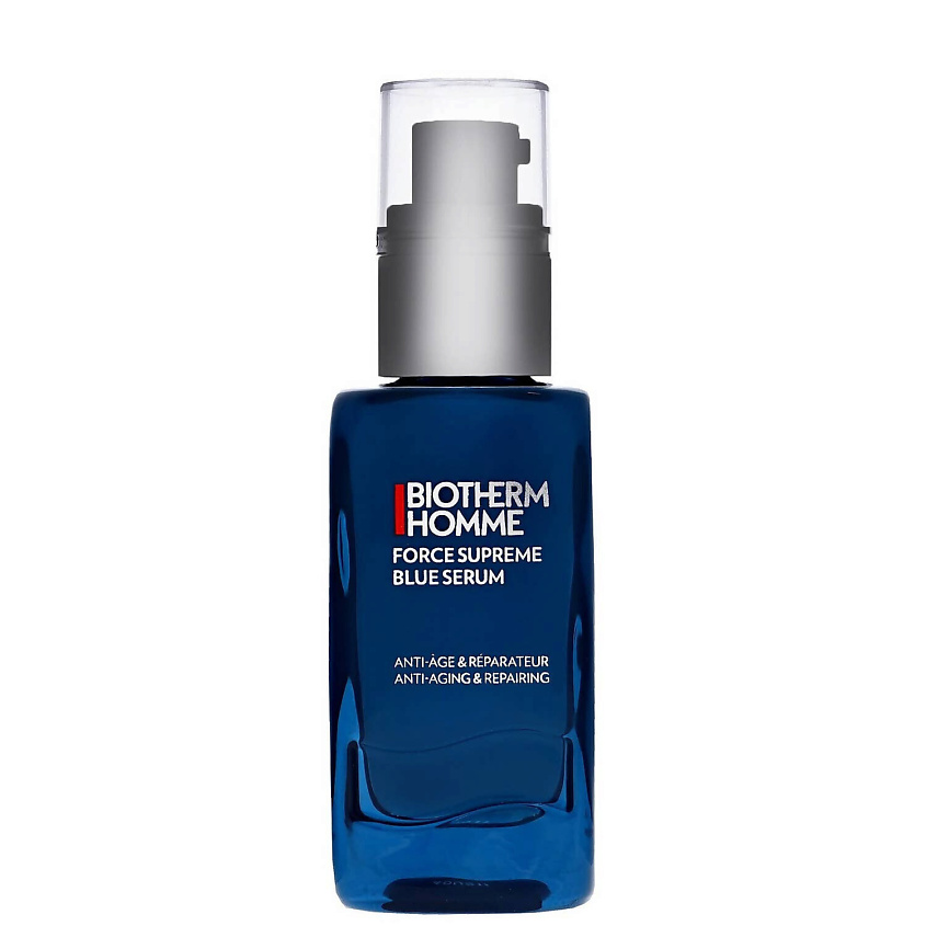 Изображение товара Антивозрастная сыворотка для мужчин Biotherm Homme Force Supreme Blue Serum 60 мл