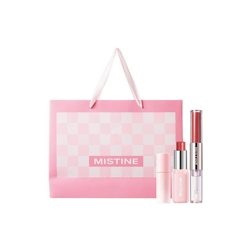 Изображение товара MISTINE Romantic Tipsy Набор для макияжа губ и щёк, D06