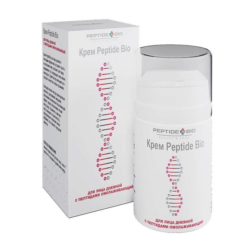 Изображение товара PEPTIDEBIO Крем для лица дневной с пептидами омолаживающий, 1 шт.
