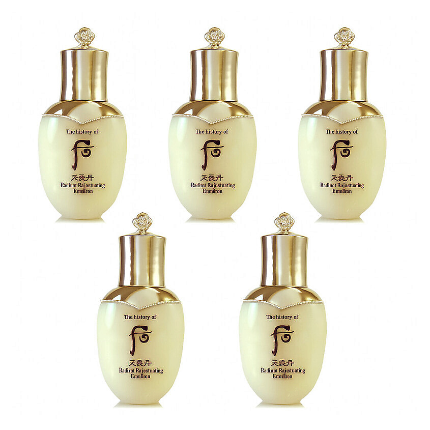 Изображение товара THE HISTORY OF WHOO Набор миниатюр Cheongidan Radiant Rejuvenating Emulsion 5x25 мл