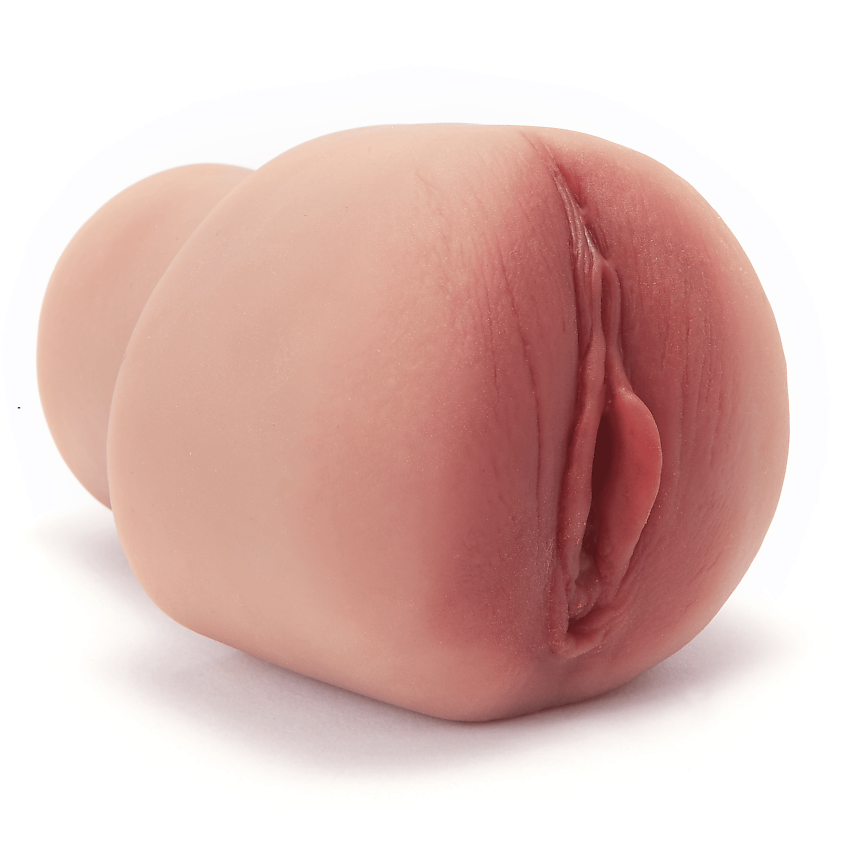 Изображение товара Реалистичная насадка на помпу для пениса и вагины AMAI69 медицинский силикон коричневая