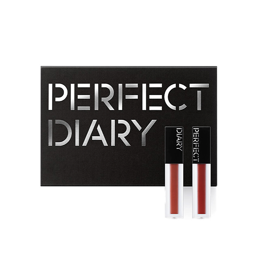Изображение товара PERFECT DIARY Набор губных помад Biomimetic Serum Lip Gloss 2 оттенка
