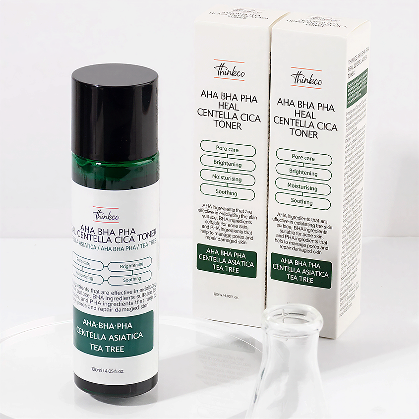 Изображение товара Тонер для лица с AHA BHA PHA и центеллой для проблемной кожи 140 мл