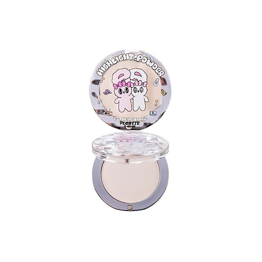 Изображение товара FLORTTE Компактный хайлайтер Esther Bunny Single-Colour Highlighter, № 01