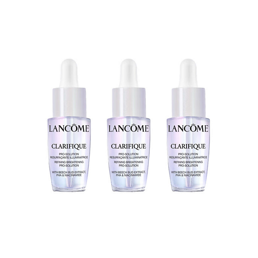 Изображение товара LANCOME Набор миниатюр сыворотки Clarifique Pro-Solution Refining Brightening Serum, 3*7 мл