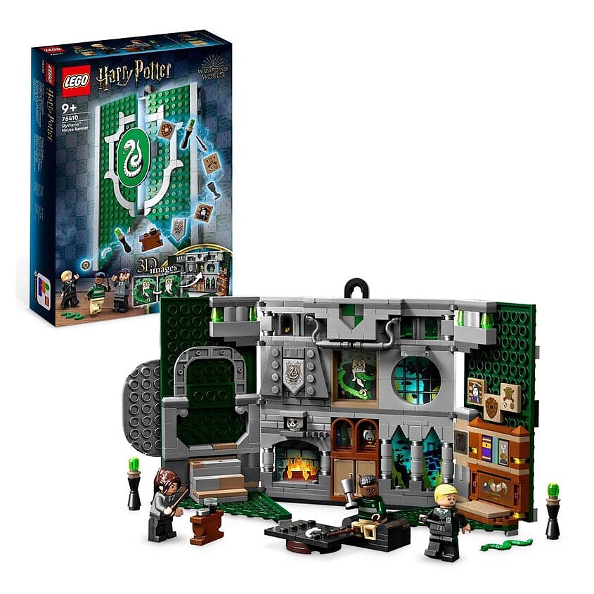 Изображение товара LEGO Конструктор Harry Potter Знамя факультета Слизерин, Мультиколор