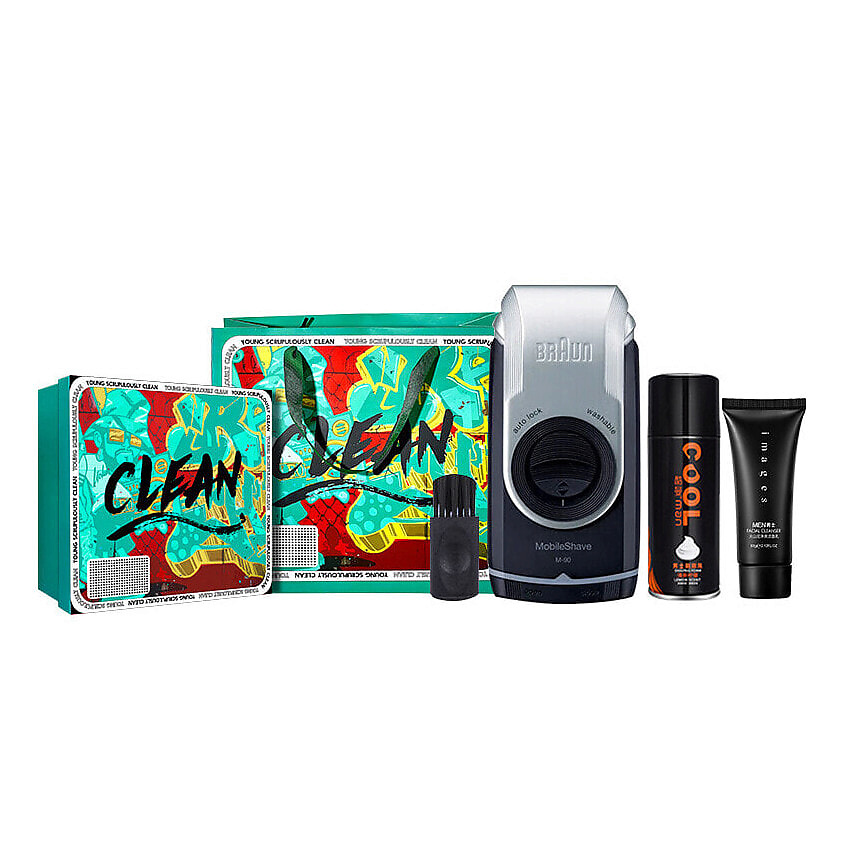 Изображение товара Электробритва BRAUN M90 Reciprocating Razors Mini Multifunction для сухого и влажного бритья