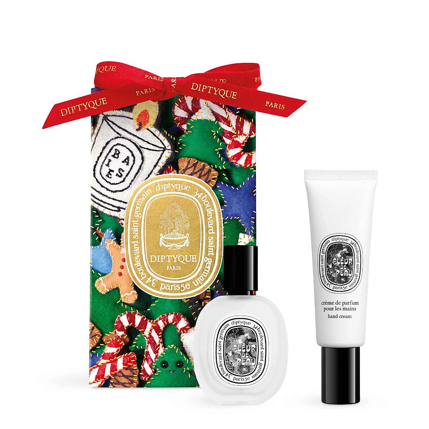 Изображение товара DIPTYQUE Парфюмерный набор Fleur de Peau Мист для тела+Крем для рук, 30 мл+45 мл
