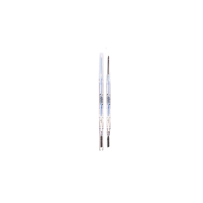 Изображение товара FLORTTE Карандаш для бровей Eyebrow Pencil, № M4 - 2 в 1 с щеточкой