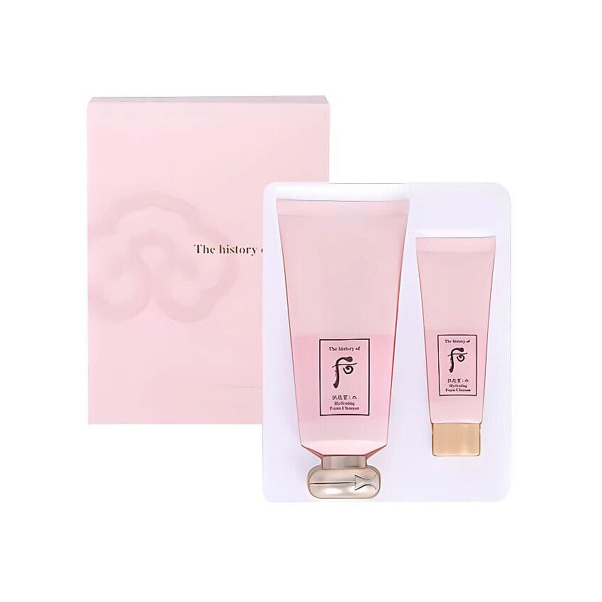 Изображение товара THE HISTORY OF WHOO Набор Gongjinhyang Soo Hydrating Foam Cleanser Special Set 180 мл + 40 мл