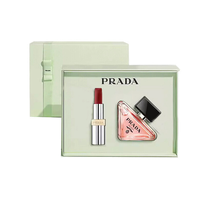 Изображение товара PRADA Подарочный набор Paradoxe +Помада Hyper Matte+Коробка, B03 3.8гр+50мл