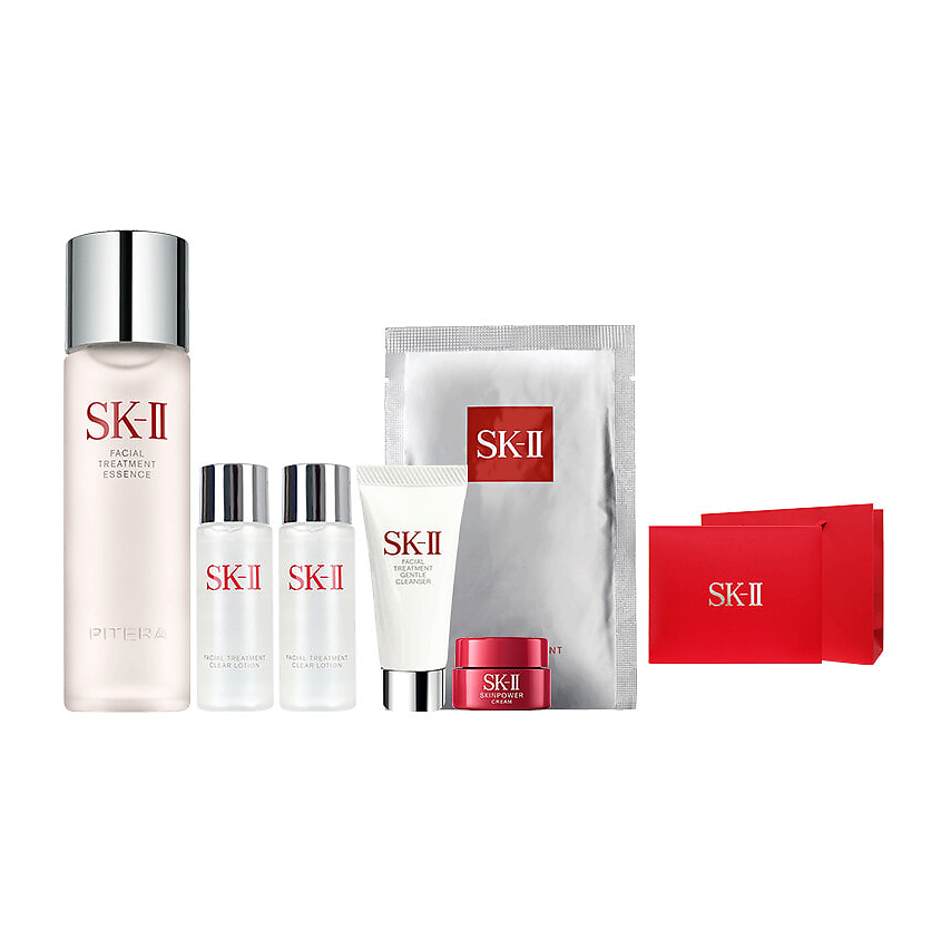 Изображение товара Антивозрастной набор SK-II для лица с PITERA 230мл+маска и очищающие средства Изображение товара Антивозрастной набор SK-II для лица с PITERA 230мл+маска и очищающие средства